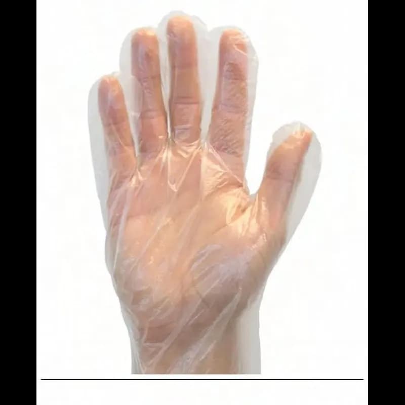 Safety Zone® Gloves Small (SM) 1MIL LDPE Powder-Free 500 Count/Box 20 Box/Case