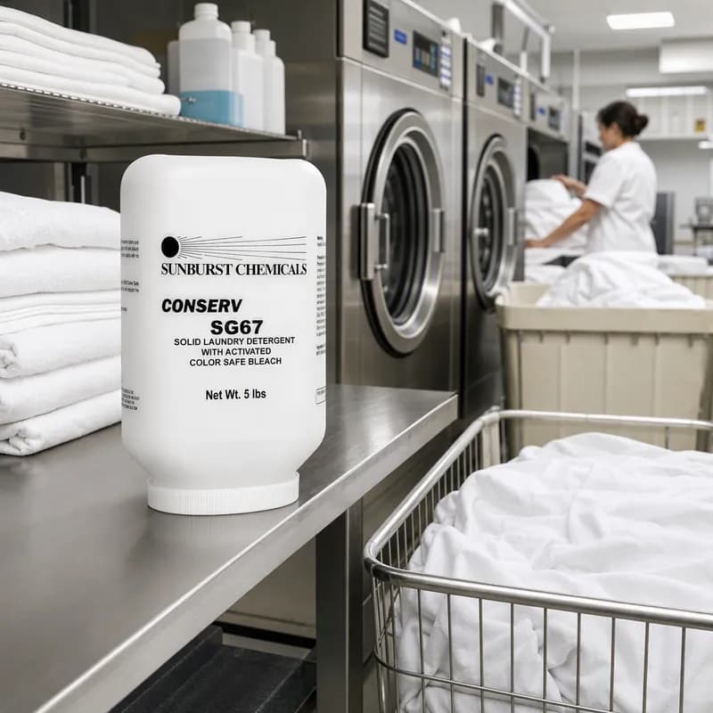 Laundry Detergent Laundry Bleach 5 LB Solid 2/Case