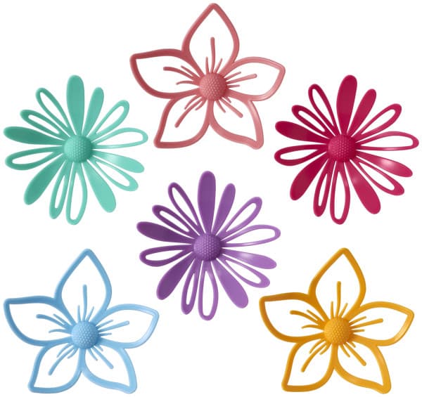 Cake Decorating Layon Blossoming Flower 12/Pack