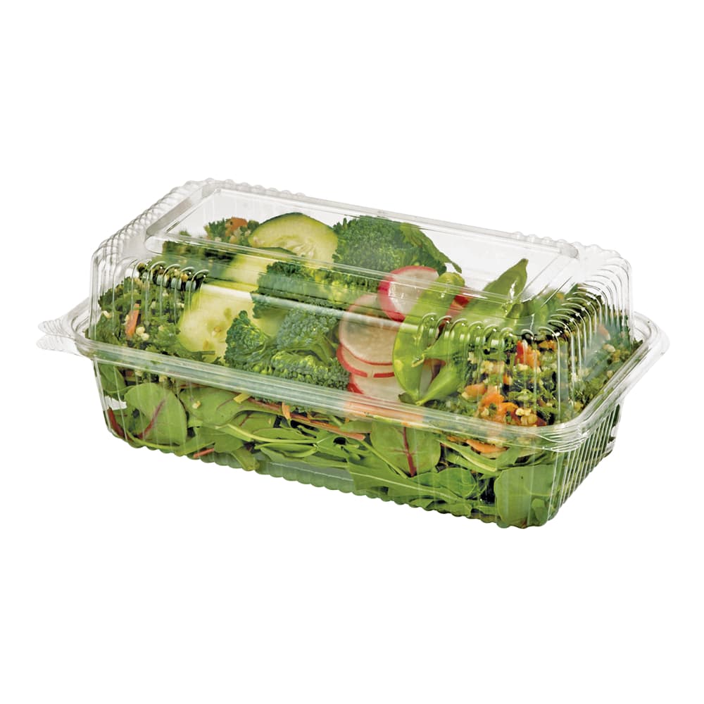 Take-Out Container Hinged 9X5X3 IN Clear 200/Case