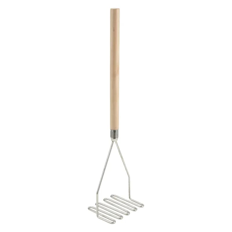 Potato Masher 5.25X24 IN Chrome Plated Square 1/Each