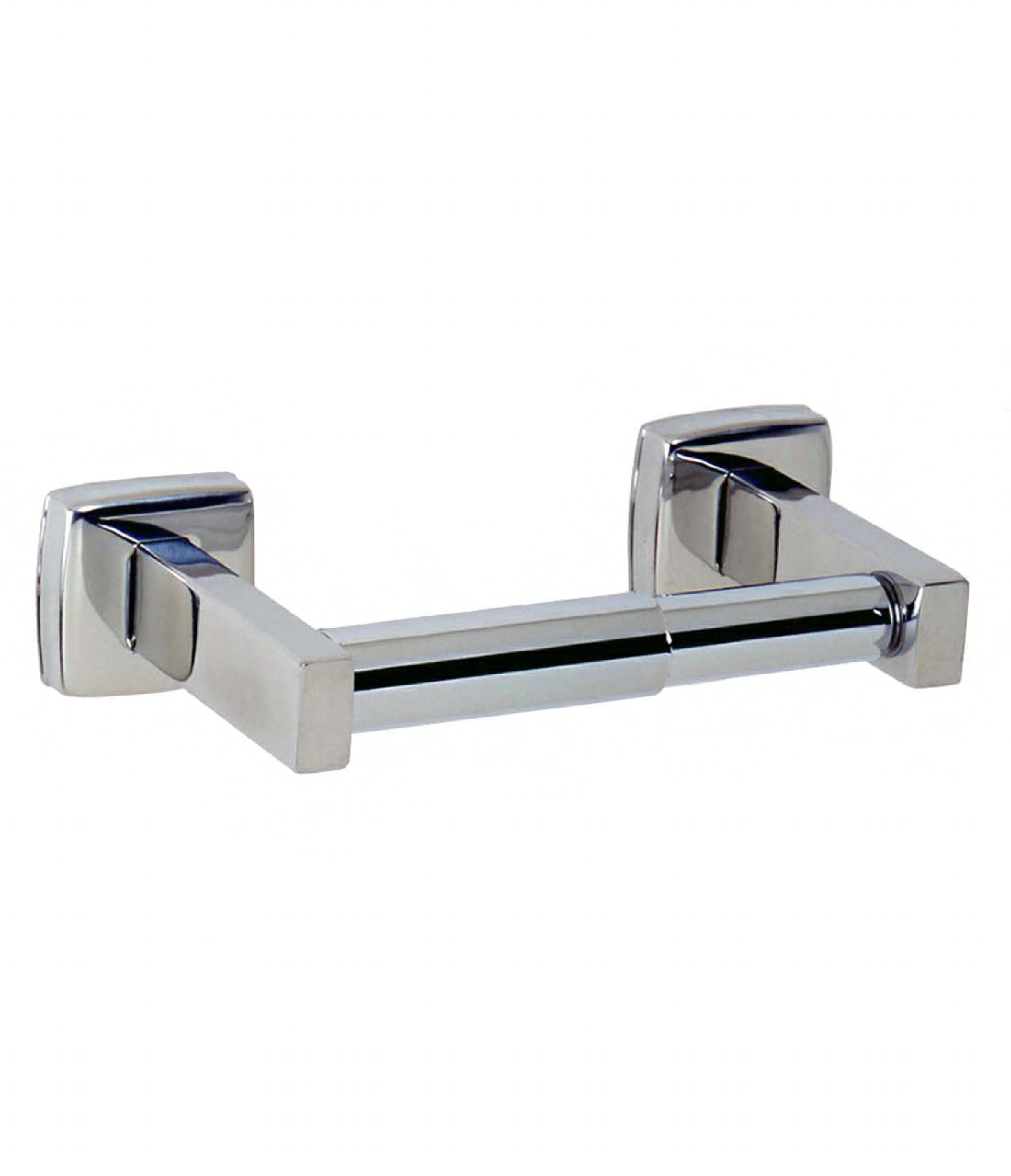 Toilet Paper Dispenser 7.25X4X2 IN Stainless Steel Surface Mount Polished 1-Roll 1/Each
