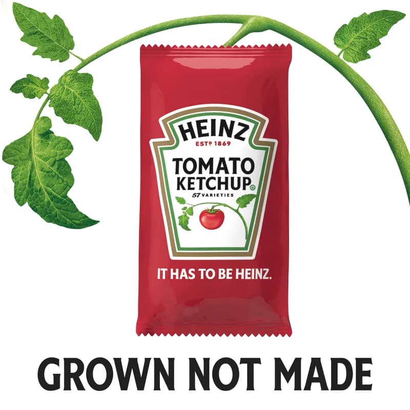 Heinz Ketchup 9 G Single Packets 200/Case