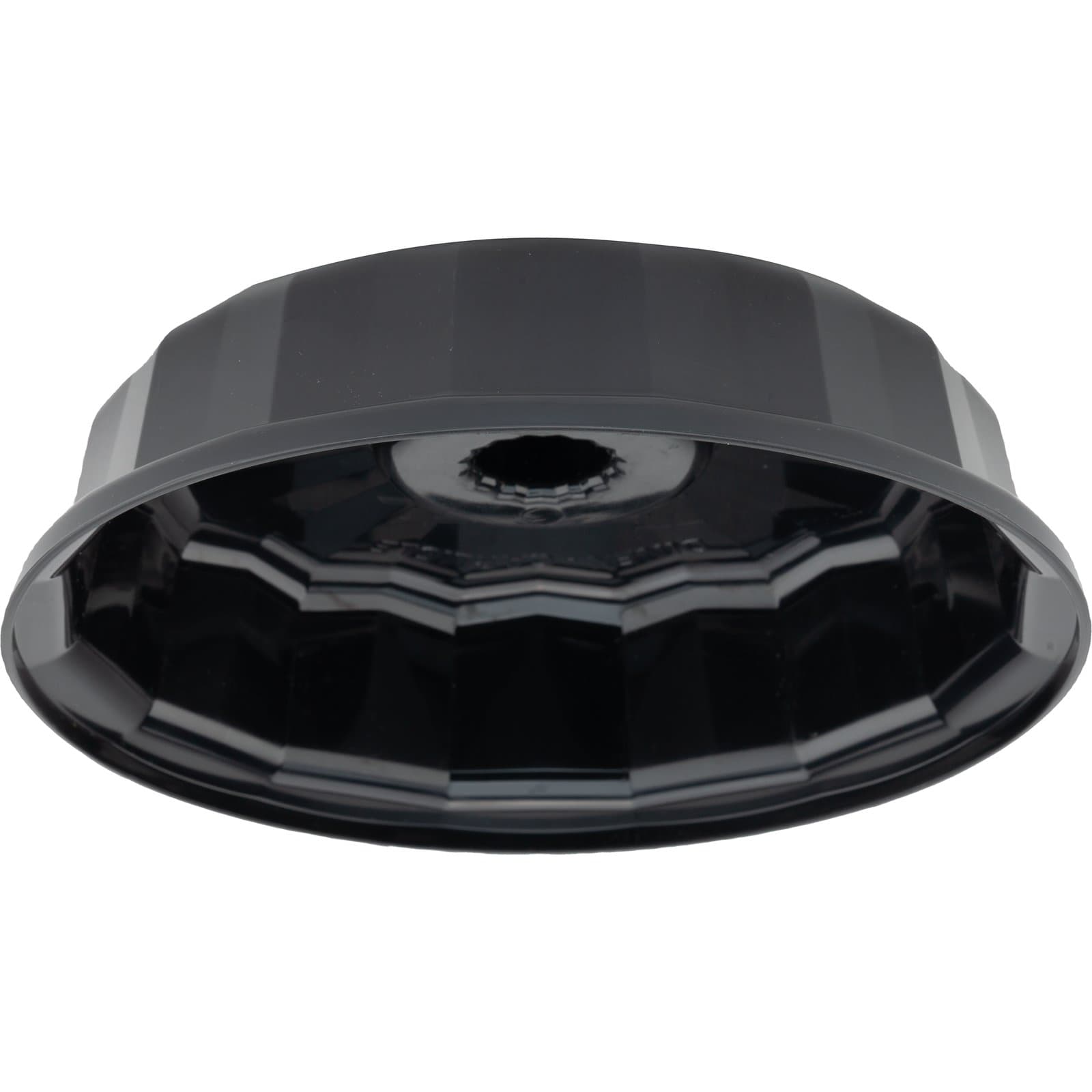 Dinex® Tropez® Plate Cover 7.75X2.25 IN Plastic Onyx High Temperature 12/Case