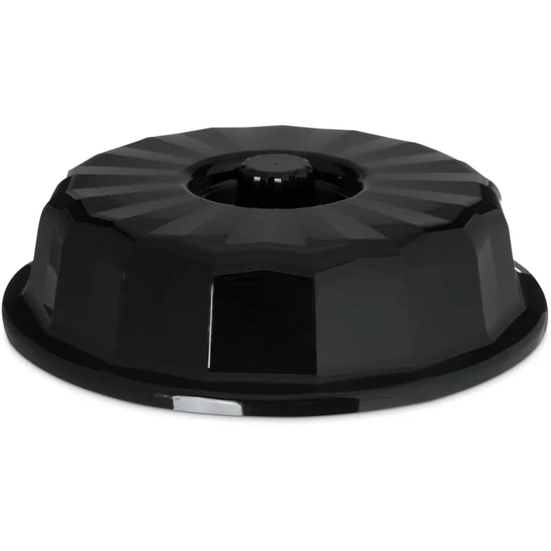Dinex® Tropez® Plate Cover 7.75X2.25 IN Plastic Onyx High Temperature 12/Case