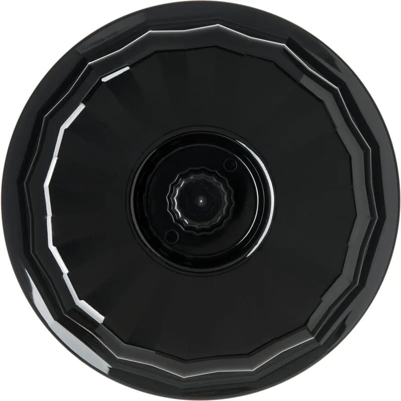 Dinex® Tropez® Plate Cover 7.75X2.25 IN Plastic Onyx High Temperature 12/Case