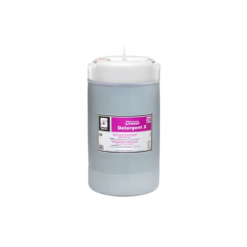 Clothesline Fresh® Detergent X 24 Fresh Lavender Laundry Detergent 15 GAL Neutral Liquid 1/Drum