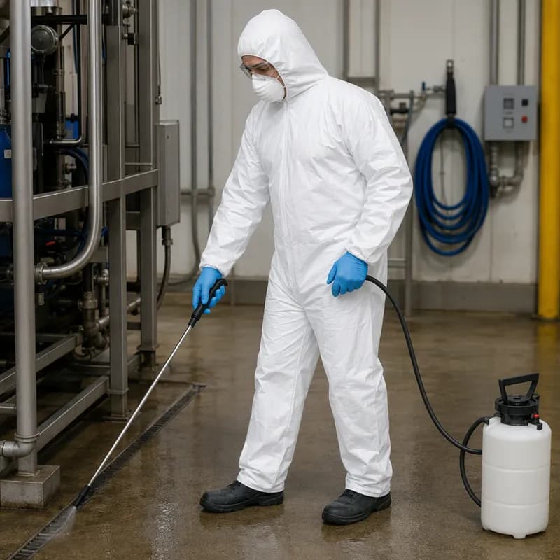 KleenGuard™ General Purpose Coveralls XXL White Microporous Disposable With Elastic 25/Case