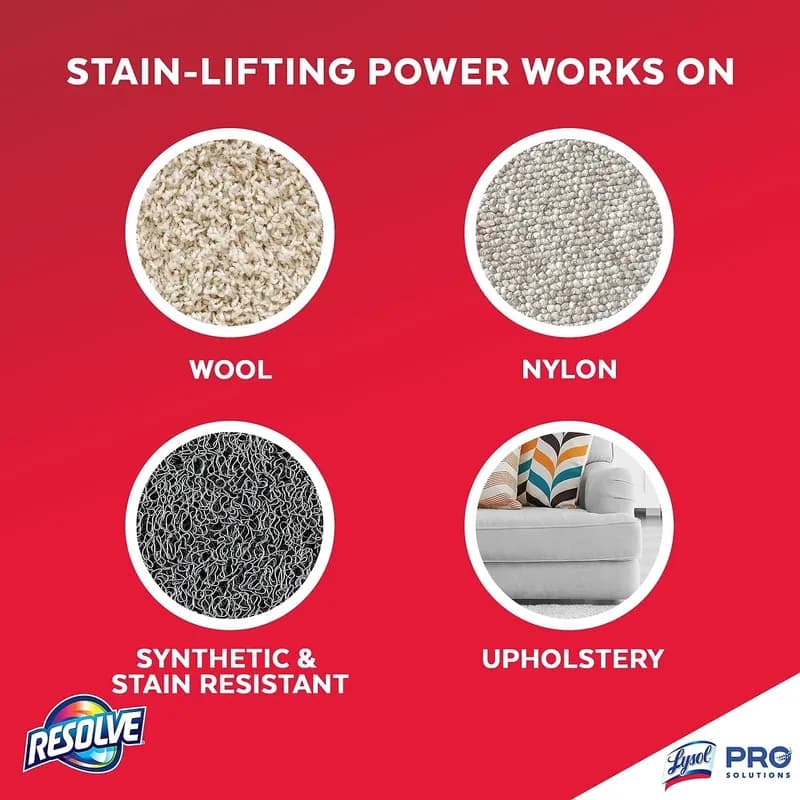 RESOLVE® Carpet Spot Cleaner Stain Remover 32 FLOZ 12/Case