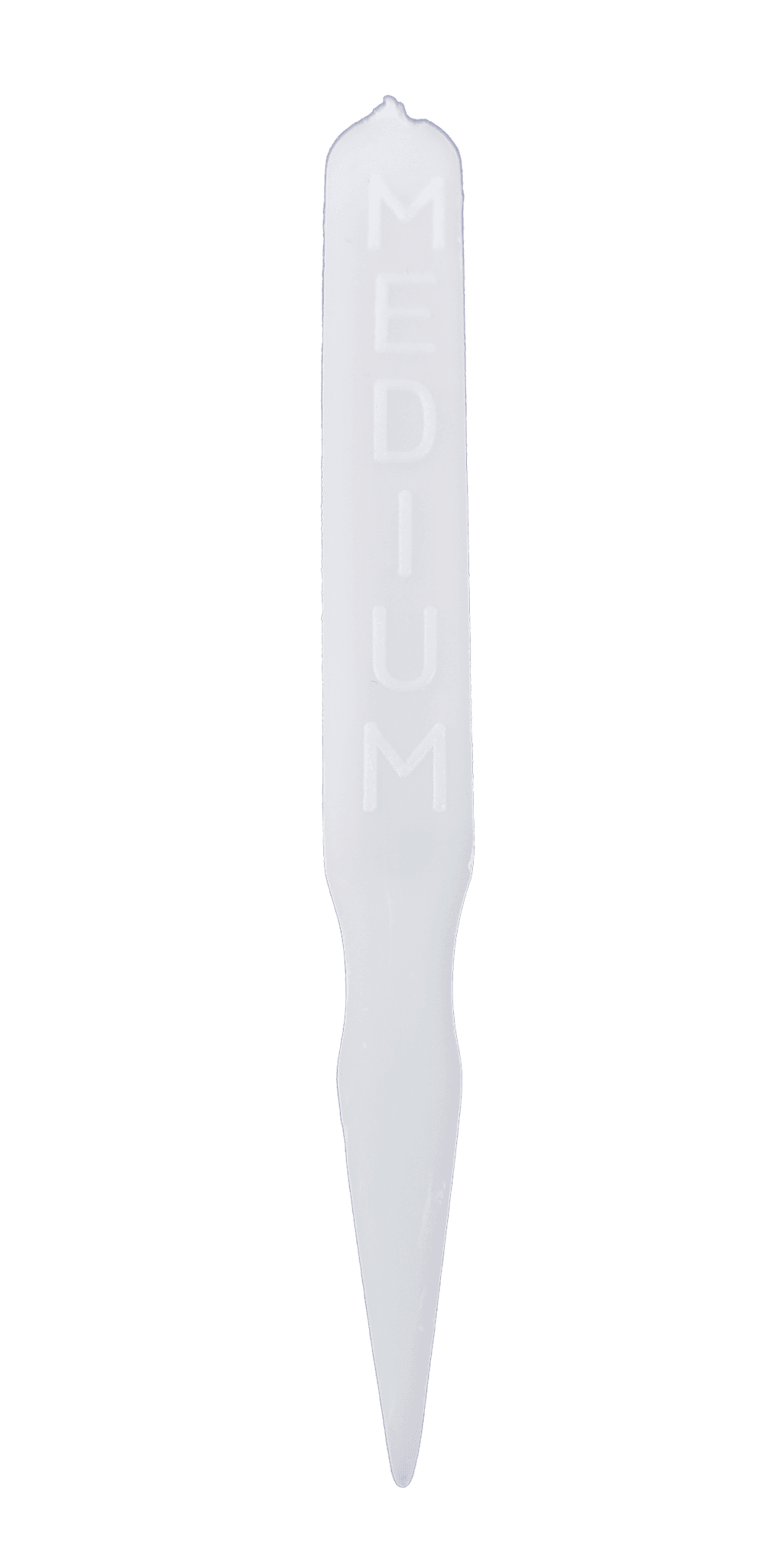 Medium Steak Marker Plastic White 5000/Case
