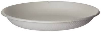 Take-Out Container Base 32 OZ Sugarcane White Oval 300/Case
