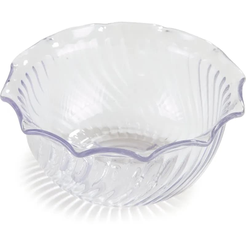 Dinex® Bowl 8 OZ SAN Clear Petal & Tulip 49/Case