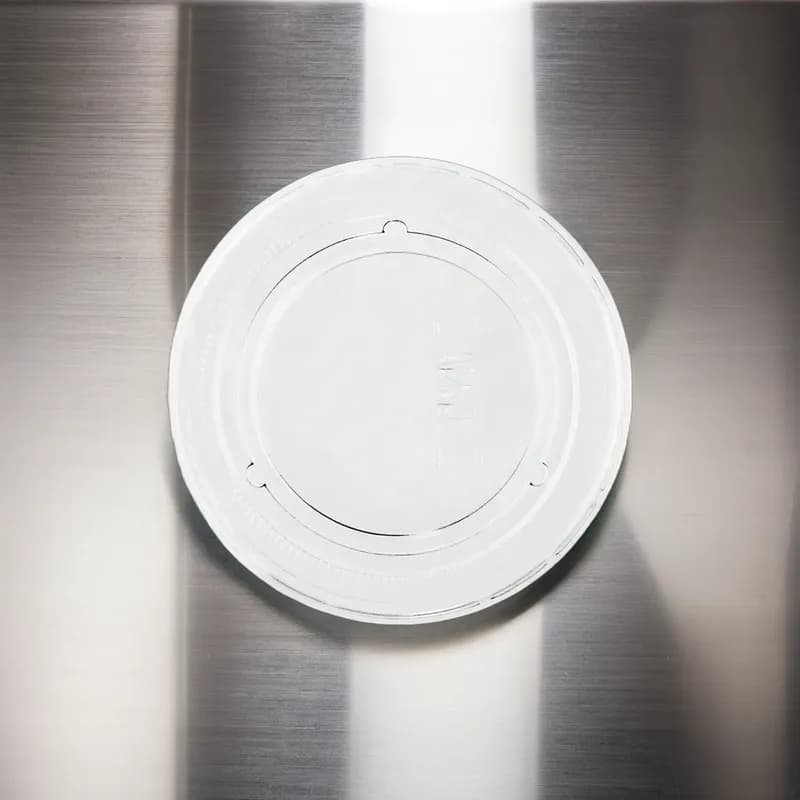 Lid 1 Compartment Plastic Clear Round For 3-4-5.5 OZ Souffle & Portion Cup 2500/Case