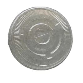 Lid Flat PET Clear For 10 OZ Cup Slotted 1000/Case
