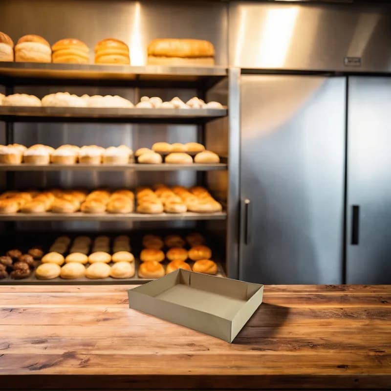Bakery Box Bottom 16.5X12.5X3.5 IN Chipboard 200/Case
