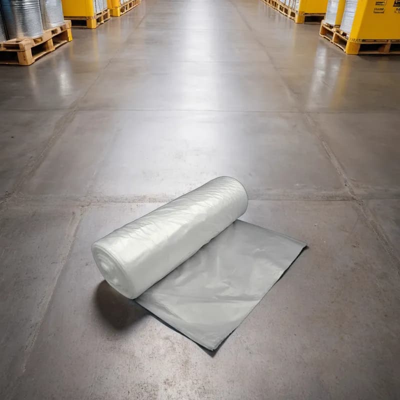 Can Liner 38X58 IN Clear Plastic 1.5MIL Roll 250/Roll