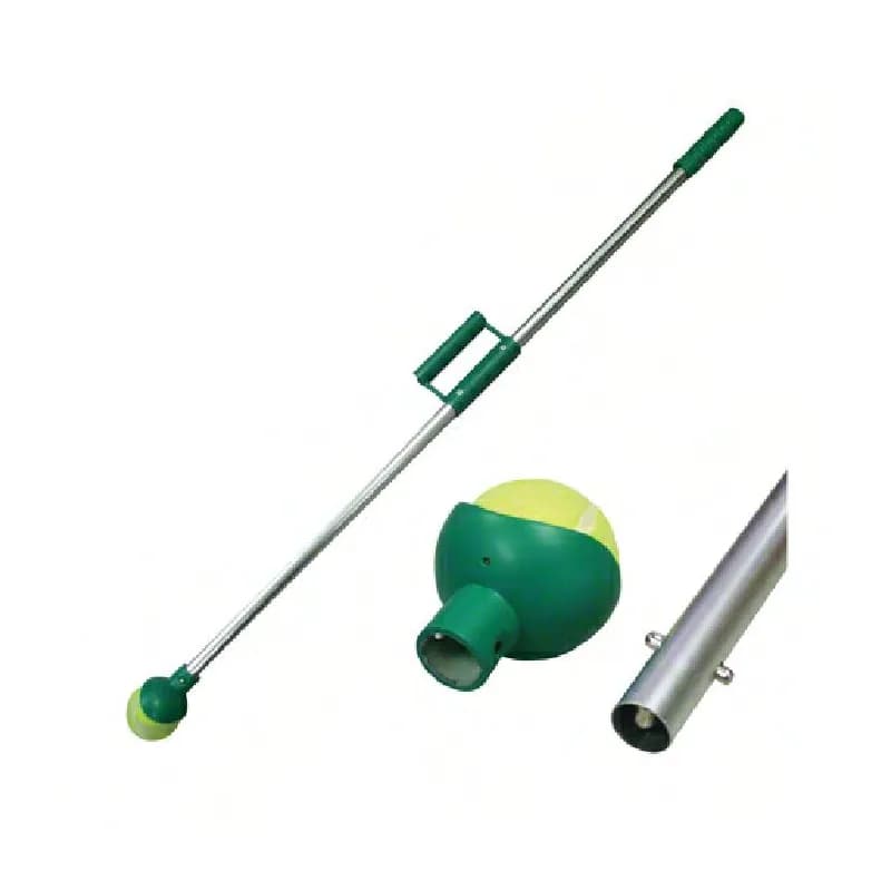 Scuff Removal System Green Silver Includes Tennis Ball Head & Clip-On Handle 2 Count/Case