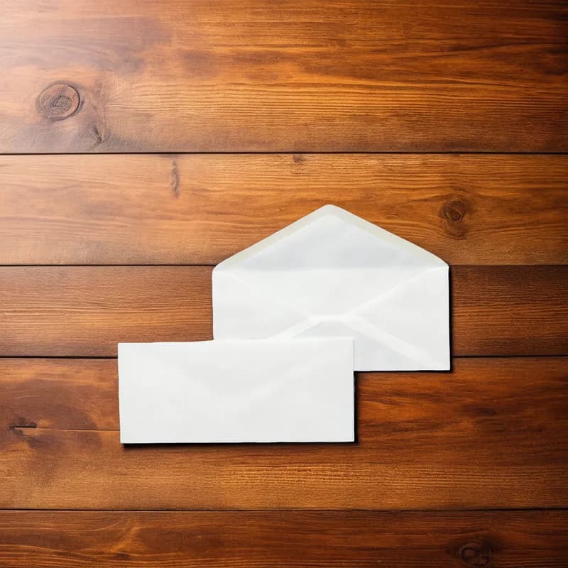 Universal® Business Envelope White Open-Side #10 Monarch Flap Gummed Closure 500/Case
