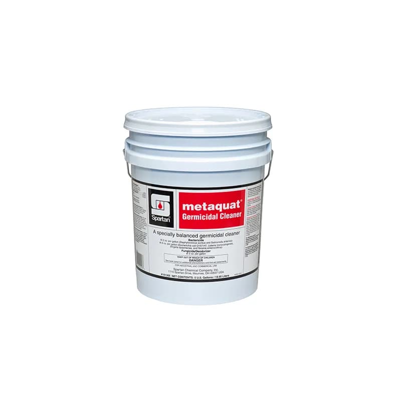 metaquat® Fragrance Free Germicidal Cleaner 5 GAL Alkaline Germicidal 1/Pail