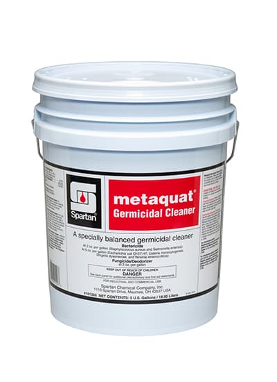metaquat® Fragrance Free Germicidal Cleaner 5 GAL Alkaline Germicidal 1/Pail