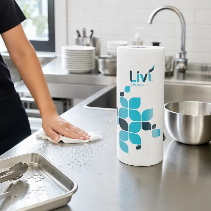 Livi® VPG Household & Kitchen Roll Paper Towel 2PLY Kitchen Roll 30/Case
