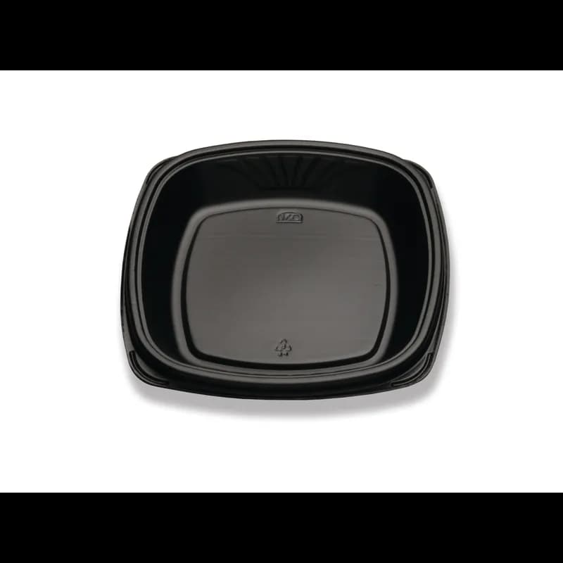Forum® Plate 9X9 IN PS Black Square Mid Depth 300/Case