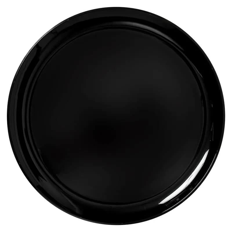 WNA CaterLine® Serving Tray 16 IN PS Black Round 25/Case