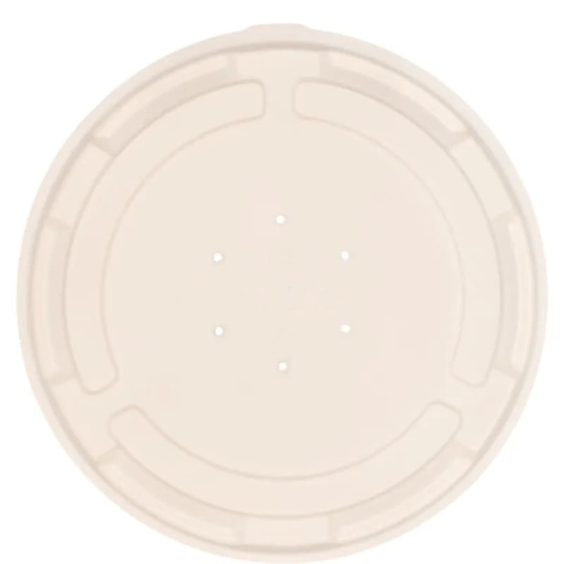 Dinex® Lid Flat 2.06X0.25 IN 1 Compartment PS White Round For Soup Bowl Unhinged 1000/Case