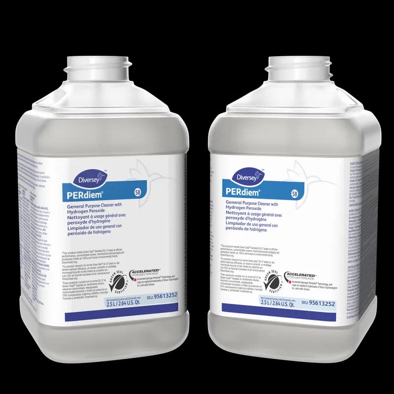 PERdiem® Odorless All Purpose Cleaner 2.5 L Multi Surface Heavy Duty Liquid Concentrate Peroxide Kosher For J-Fill® 2/Case