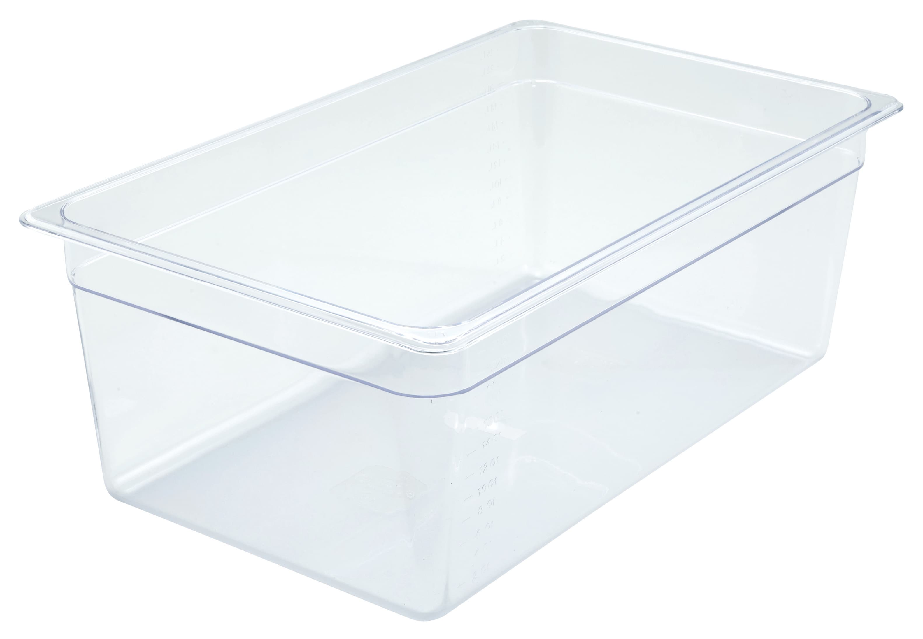 Food Pan Full Size 8 IN Rectangle PC 1/Each