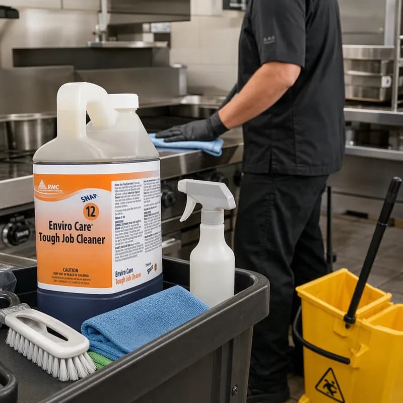SNAP! Unscented All Purpose Cleaner Degreaser Deodorizer 64 FLOZ Multi Surface Heavy Duty Concentrate 4/Case