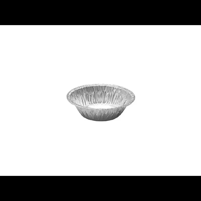 Take-Out Container Base Large (LG) 5 IN Aluminum Silver Round 1000/Case