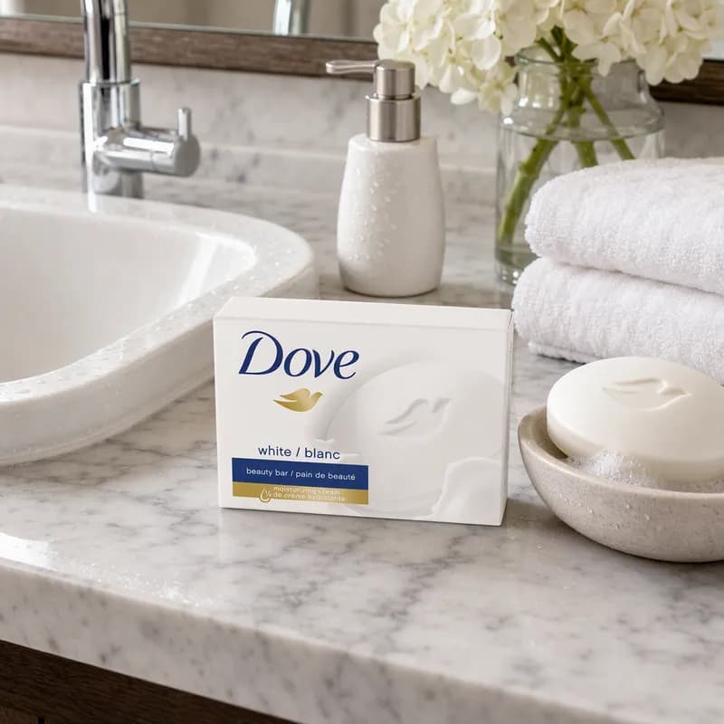 Dove Soap Bar 3.17 OZ White 48/Case