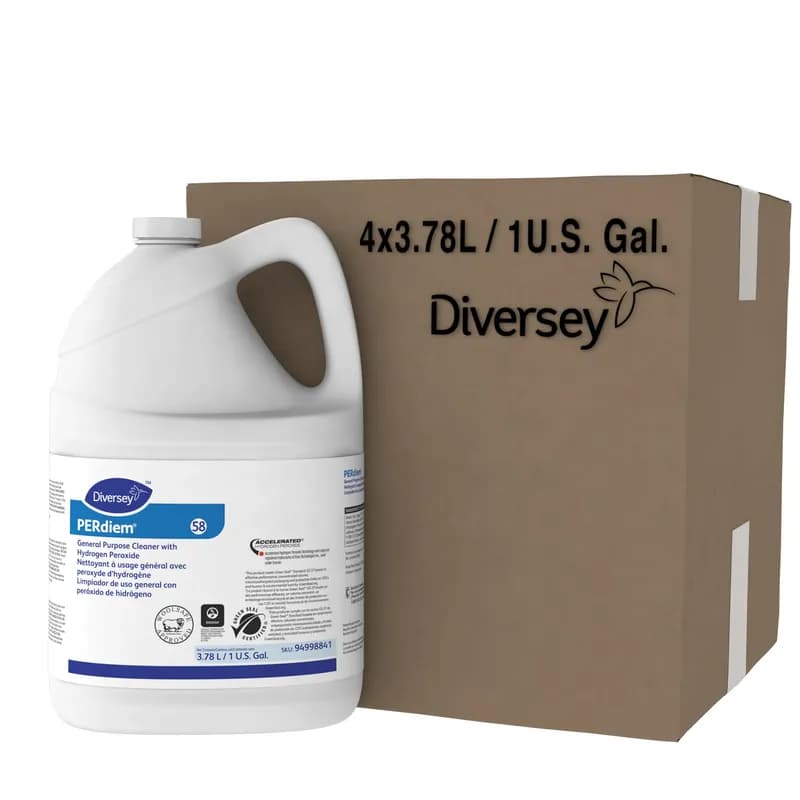 PERdiem® Odorless All Purpose Cleaner 1 GAL Liquid Hydrogen Peroxide Kosher 4/Case