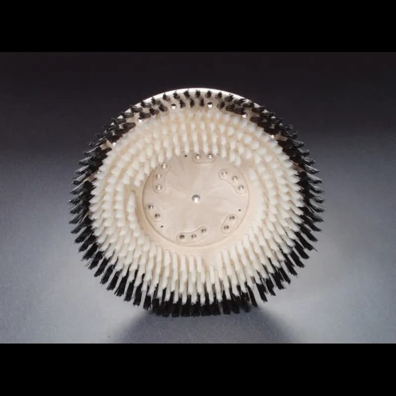 Carpet Shampoo Brush 20 IN Plastic White Black 1/Each