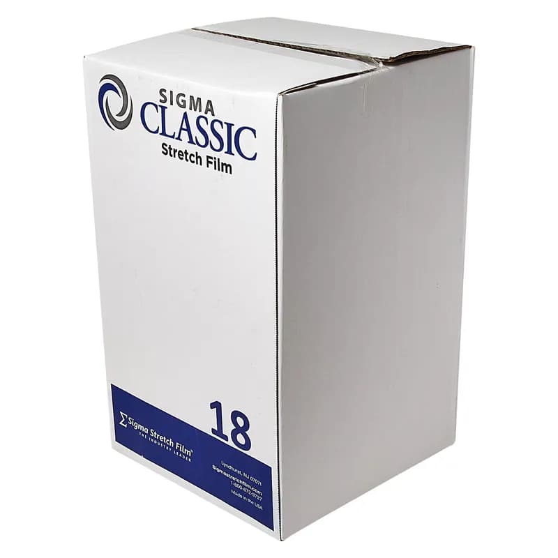 Pallet Wrap 18IN X1500FT Clear LLDPE 80GA 0.8MIL 20.32MIC 36 Count/Skid