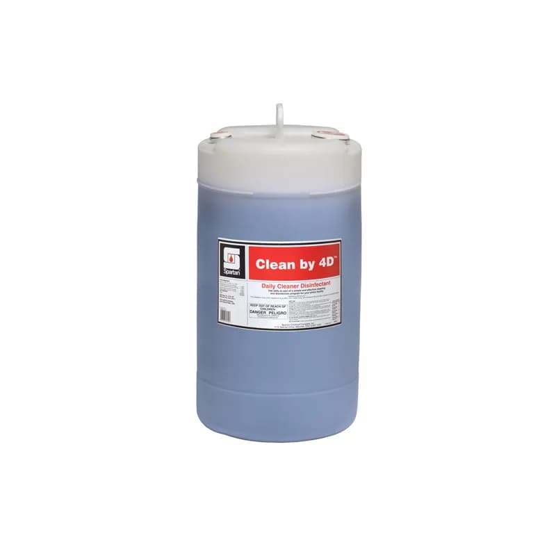 Clean by 4D® Light Fresh One-Step Disinfectant 15 GAL Mild Acid 1/Each