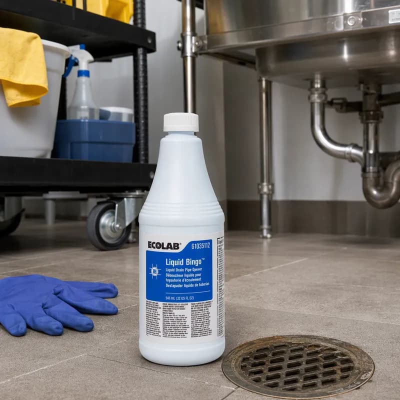 FaciliPro Bingo Drain Cleaner 32 OZ Liquid 12/Case