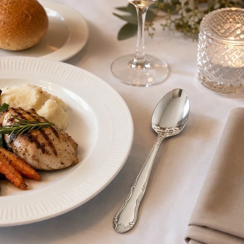 Dinner Spoon 7.25 IN Stainless Steel 12/Dozen