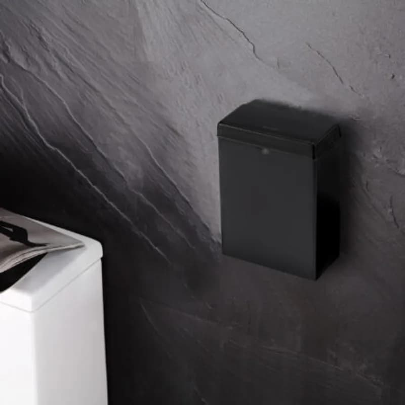 Pad Dispenser 3.74X7.56X10 IN Matte Black Stainless Steel 1/Each