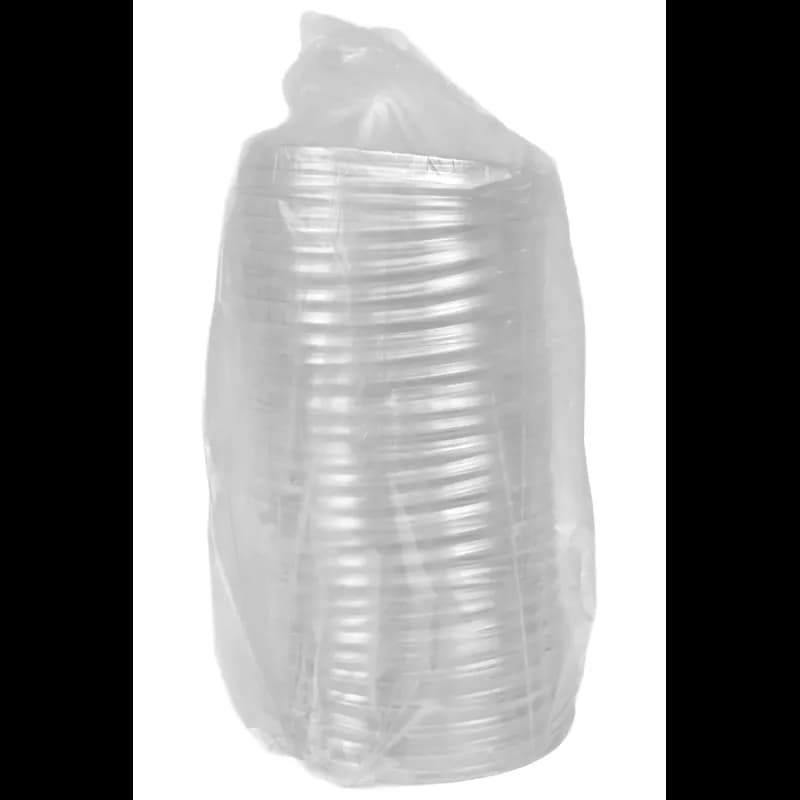Lid 4X8 IN PS Clear Round For 12 OZ Bowl 500/Case