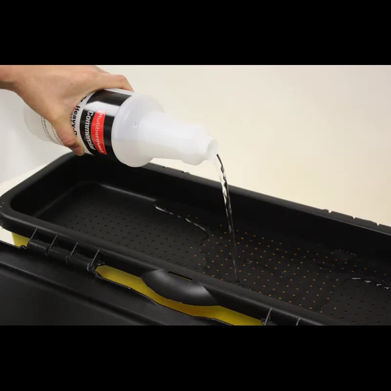 Hygen™ Mop Bucket & Sieve Resin Yellow Black Charging Lid 1/Each