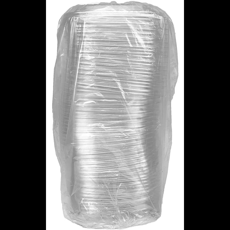 Lid Dome 9 IN 3 Compartment PS Square For Plate Unhinged 300/Case