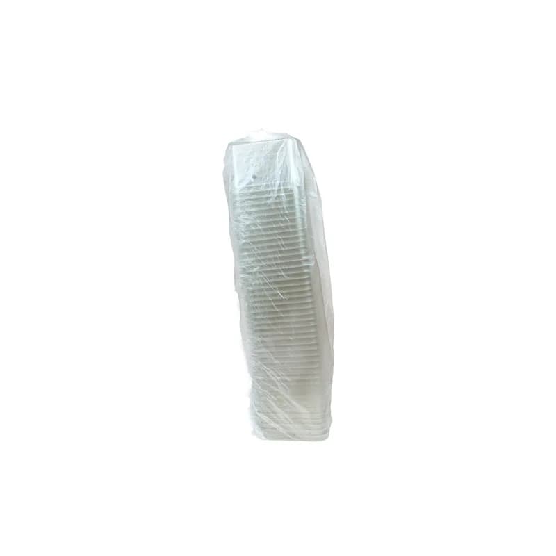 Deli Container Base 48 OZ RPET Clear Square 360/Case