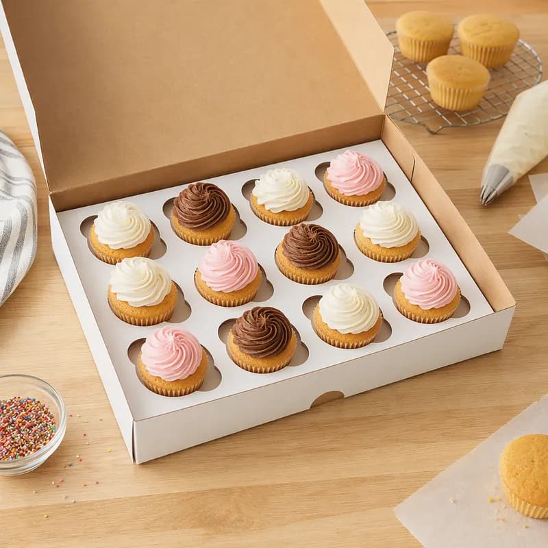 Cupcake Insert 12 CT 13.875X9.875X0.875 IN 200/Case