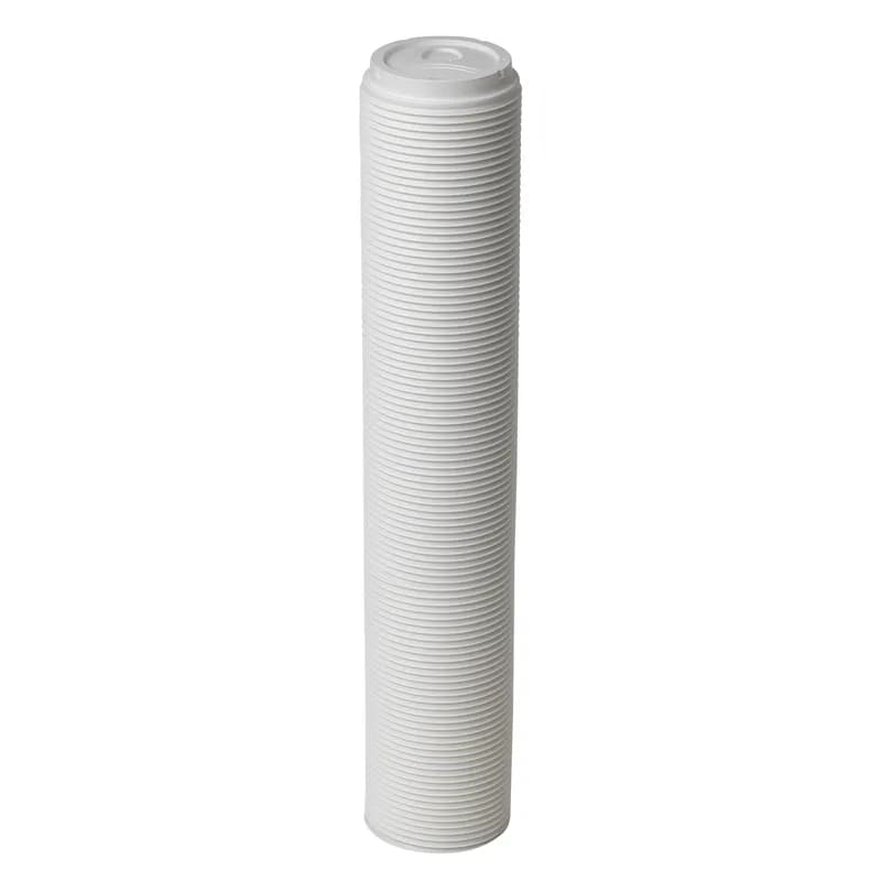 Dixie® Lid Dome Plastic White For 20-24 OZ Hot Cup Sip Through Identification 1000/Case