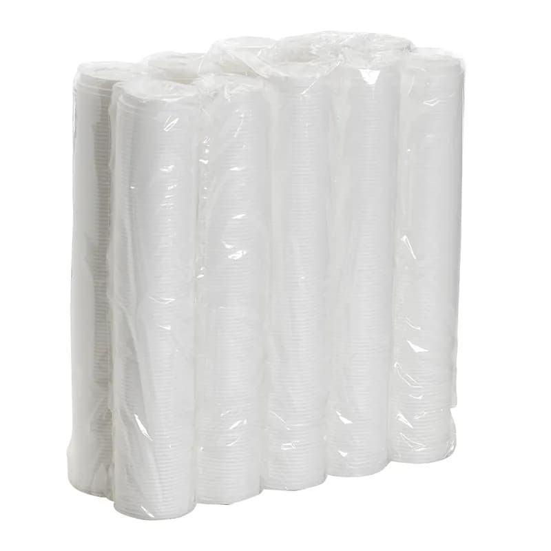 Dixie® Lid Dome Plastic White For 20-24 OZ Hot Cup Sip Through Identification 1000/Case