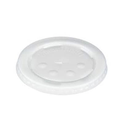 Solo® Lid HIPS For 24 OZ Cold Cup With Hole 2000/Case