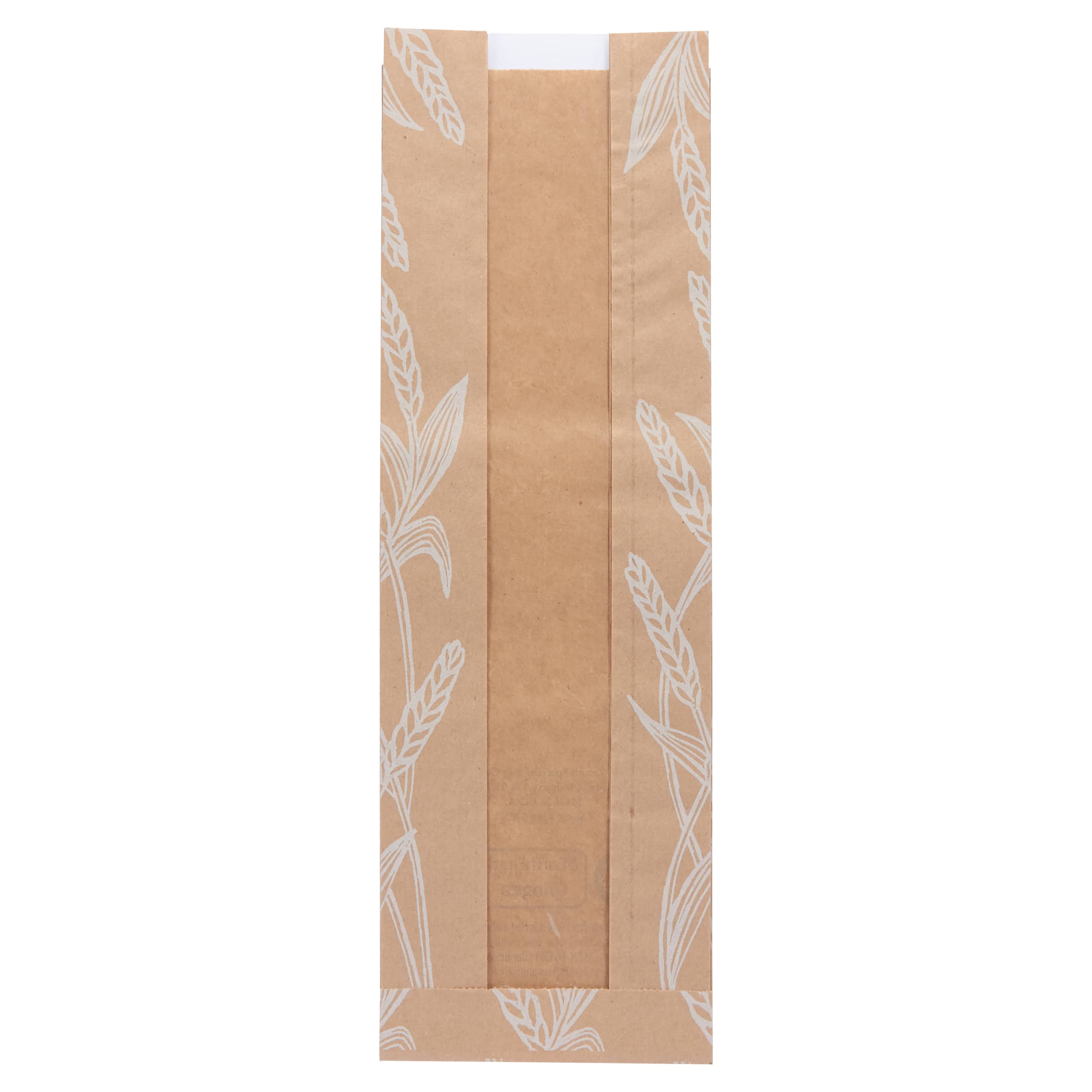 Bagcraft® Bread Bag 5.25X3.25X16 IN With Window 500/Case