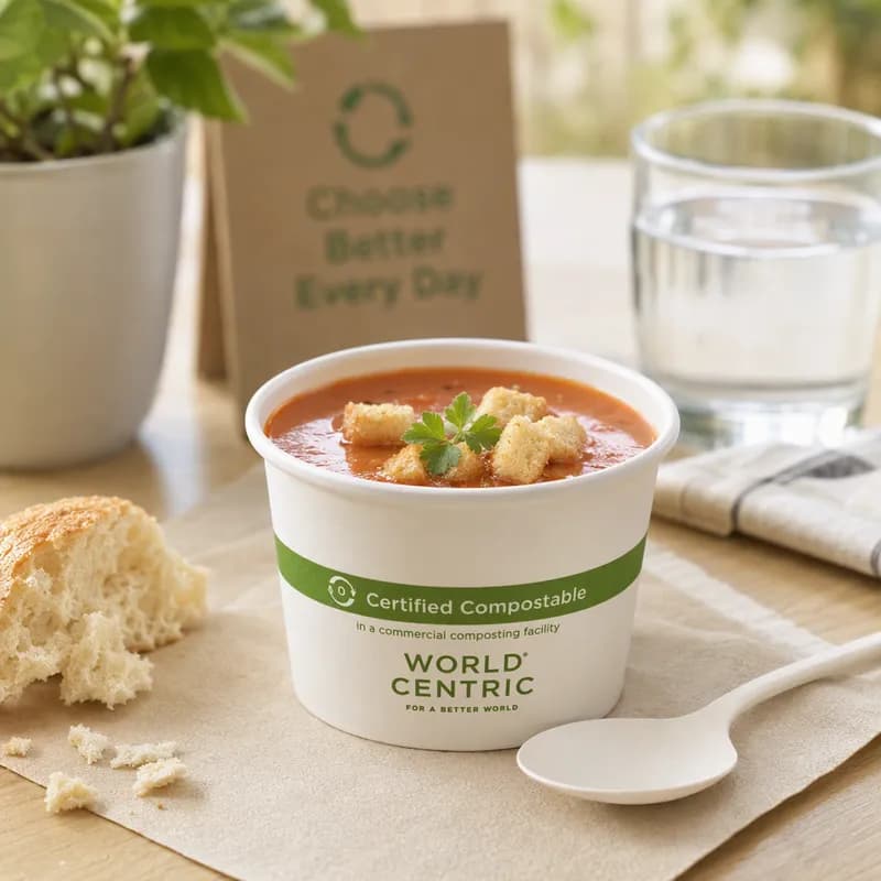 Food Container 8 OZ Paper 1000/Case